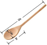 Kitchen Wooden Spoons Mixing Baking Serving Utensils Puppets 12 inch - Set of 24 ROUNDSQUARE ROUNDSQUARE