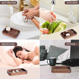 5 Years Anniversary Wood Tray Gifts for Him/Her, Wooden Engraved Ring Dish, Wood Trinket Dish Gift for Wedding Anniversary Birthday Valentines Day Booinxaa