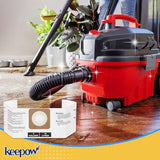 KEEPOW Shop Vac Bags Compatible with Craftsman 4 Gallon Wet/Dry Vacuum & for Dewalt DXV04T 4 Gallon Vac, shop vac accessories, Replacement Part# - WoodArtSupply