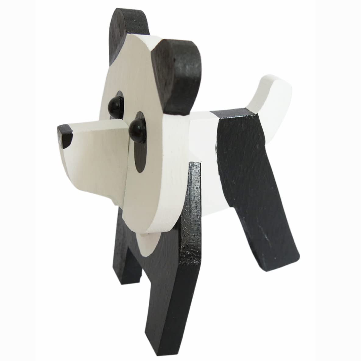 Red Dollar Handmade Wood Carved Animal Eyeglass Holder, Sunglasses Display Stand, Nightstand Home Office Desk Decor, Christmas Holiday New Year Red Dollar