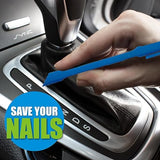 Scrigit Scraper No-Scratch Plastic Scraper Tool, 2 Pack - The Handy Multi-Use Scraping Tool for Removing Food, Labels, Stickers, Paint, Grease - Easy Scrigit