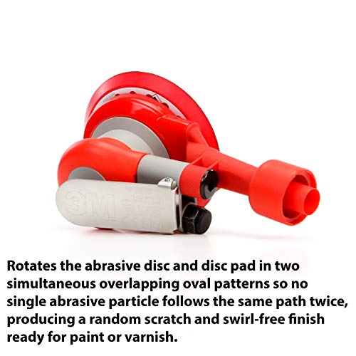 Cubitron II 3M Self-Generated Vacuum Random Orbital Sander 20208, 6 in, 5/16 in Orbit, 1 per case Cubitron II