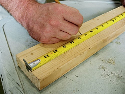 Komelon 7125 Monster Maggrip 25-Foot Measuring Tape with Magnetic End, Yellow, 25ft- Blade Komelon