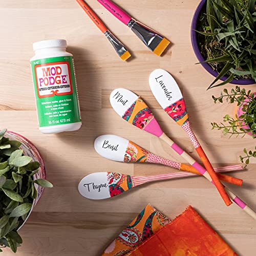 Mod Podge Waterbase Sealer, Glue and Finish for Outdoor (8-Ounce), CS11220 Clear Finish Mod Podge