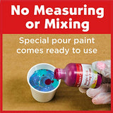 Faber-Castell Do Art Paint Pour Studio - No Mix Acrylic Paint Pouring Set for Kids - Makes 6 Fluid Art Projects, Multi (FC14342) Faber-Castell