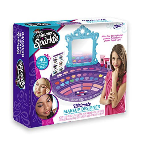 Cra-Z-Art Shimmer’ n Sparkle Real Ultimate Make Up Real Makeup Designer Kit Cra-Z-Art