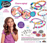Shimmer 'n Sparkle Charm & Bead Bracelet Maker by CRA-Z-Art – DIY Beaded Charm Friendship Bracelet Making Kit Cra-Z-Art