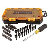 DEWALT Screwdriver Bit Set with Nut Drivers, 71-Piece (DWMT73808) DEWALT