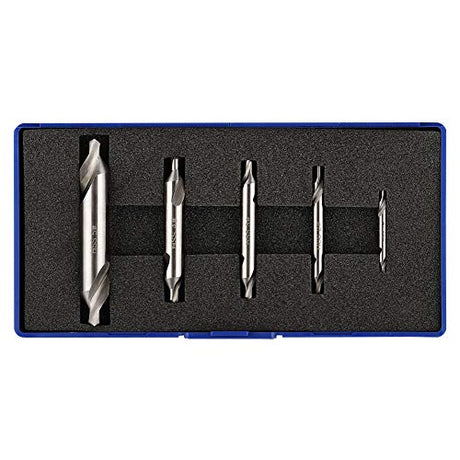COMOWARE Center Drill Bit Set - Countersink Lathe Mill Tooling Set, HSS, M2 COMOWARE