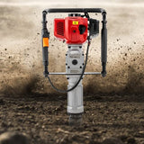 DYRABREST 2.3HP 2-Stroke Gas Powered Post Driver, 52CC Gasoline Engine Pile Driver Push Fence Farm Hammer Machine for Fence,Garden, Posts, Stakes, DYRABREST