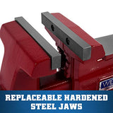 Wilton Utility HD Bench Vise, 6-1/2" Jaw Width, 6-1/4" Jaw Opening, 4-1/4" Throat (Model 656UHD) Wilton
