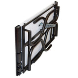 Studio Designs Folding Modern Top Adjustable Drafting Table Craft Table Drawing Desk Hobby Table Writing Desk Studio Desk, 35.25" W x 23.75" D, Black SD Studio Designs