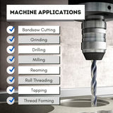 Machining and Grinding Fluid by Fusion Chemical | Cutting Oil for Drilling Metal | Fusion Cool 2269 | Semisynthetic Microemulsion Coolant | Extended Fusion Chemical