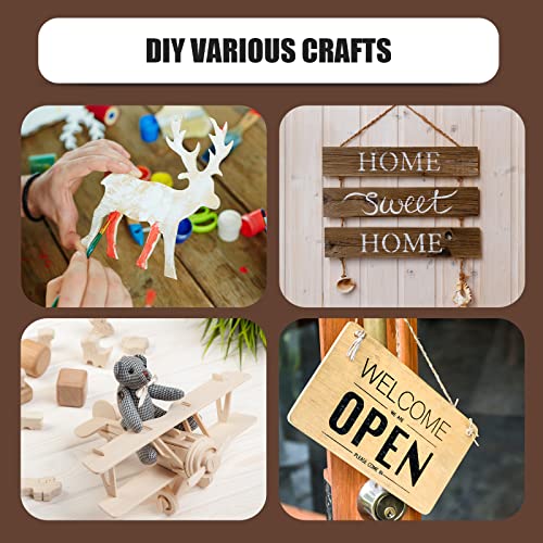 12 Pack Basswood Sheets for Crafts 12 x 4 x 1/8 Inch-3 mm Thick Unfinished Plywood Sheets Thin Craft Wood Sheets Boards for Drawing,Painting, Wood AWIZOM