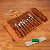 Tekchic Wood Carving Kit Deluxe-Whittling Knife, Wood Carving Knife Set, Wood Whittling Kit for Beginners, Carving Knife Woodworking Wood Carving TEKCHIC