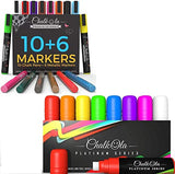 Chalkola Art Bundle - 16 Markers Markers + 8 Bright 15mm Chalkola