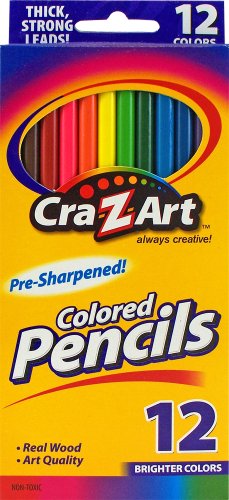 Cra-Z-Art Pre-Sharpened Pencils, 12 count - WoodArtSupply