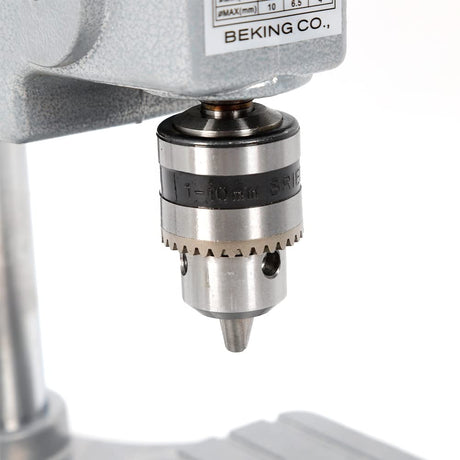 Mini Electric Bench Drill Stand, 3-Speed Benchtop Drill Press, 110V Low Noise Benchtop Variable Speed Drill Press Electric Bench Drilling Machine, SEANESZTI