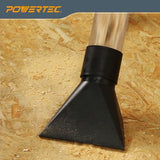 POWERTEC 70113 4-Inch Dust Collection Coupling for 4” OD Fittings and Adapters POWERTEC