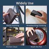 Jersvimc 36 Grit Coarse Sanding Block - 12Pcs, Wet Dry Sanding Sponge Foam Sandpaper Block Washable & Reusable Sandpaper Sponge for Drywall Wood Jersvimc