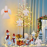 50PCS Unfinished Christmas Wooden Angel Ornaments Wooden Angel for Crafts Hanging Angel Wood Decoration Christmas Crafts Wood Slices Wooden Ornament BESPMOSP