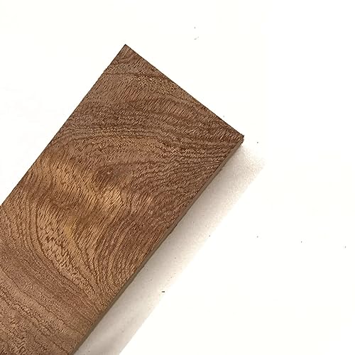 Exotic Wood Zone's Quilted Curly Sapele Turning Wood Blanks | Spindle Blanks | 2" x 2" x 6" | Square Wood Blanks | Pool Cue Blanks | Air Dried | - WoodArtSupply