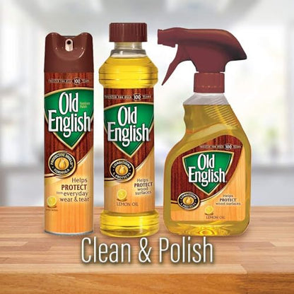 Old English Lemon Oil Furniture Polish 12 oz (Pack of 2) - WoodArtSupply