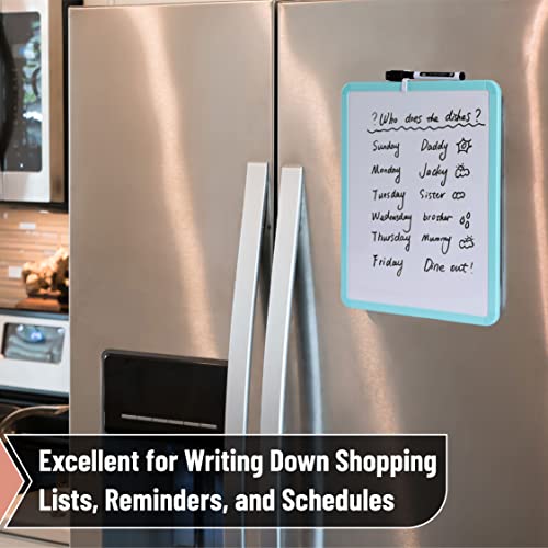 Mr. Pen- Dry Erase Board, 14” x 11” with a Black Dry Erase Marker, Mint Green Frame, Small White Board Dry Erase, Dry Erase Board Small Dry Erase Mr. Pen
