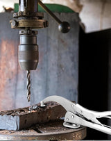 2 Pieces Drill Press Locking Clamp 9 Inch Fix Clamp Drill Press Vise Bench Clamp Woodworking Vise Welding Clamp Drill Press Accessories Press Tool Generic