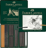 Faber-Castel 24 Piece Pitt Charcoal Set Faber-Castell