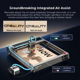 Official Creality Laser Engraver 40W, Falcon 2 Laser Cutter, 25000mm/min Speed DIY Laser Engraving Machine with Air Assist for Wood, Metal, Acrylic, Creality