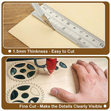 12Pcs 12x12x1/16 Basswood Sheets, Unfinished Basswood Sheets, Plywood Sheet for Arts and Crafts, Painting, Pyrography, Wood Engraving, Wood Burning, ACXFOND