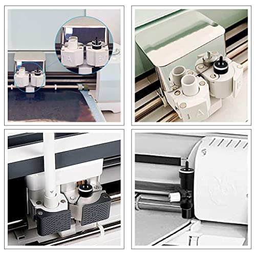 Hadwoer Cutting Blades Compatible with Explore Air/Air 2/Explore Air 3, 10PCS Premium Fine Point Blade Compatible with Maker/Maker 3 Cutting Machines Hadwoer