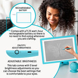iVyne Rechargeable A4 Light Pad for Tracing & Weeding - LED Light Board for Weeding Vinyl - for Cricut Vinyl Weeding Tools - Ultra-Thin & Portable - iVyne