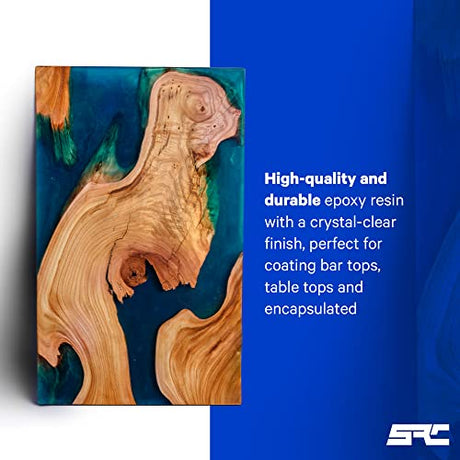 Specialty Resin & Chemical Epox-It 80 (32 oz)|Clear Resin Kit for Beginners & Experts|Clear Epoxy Coating for BarTop, Countertop, Tabletop|Crystal Epox-It