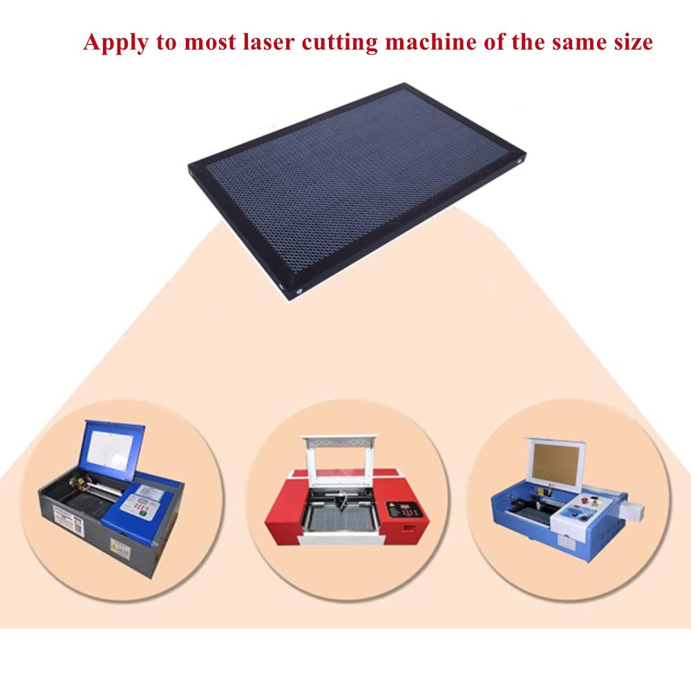 ZHFEISY Honeycomb Table - 400x600mm/15.75x23.62inch Honeycomb Working Bed Platform for CO2 Engraver Engraving Cutting Machine - WoodArtSupply