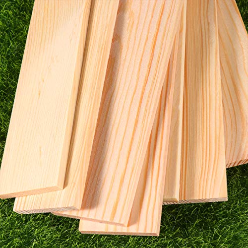 SUPVOX 10pcs Basswood Carving Unfinished Wood Boards Sheets Beginners Premium Carving Blocks DIY Crafts Art Supplies