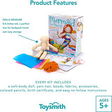 4M Mermaid Doll Making Kit, 8.5 inches 4M