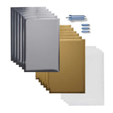 Cricut Foil Transfer Kit, Includes 12 Foil Transfer Sheets, 3 Cricut Tools in 1 with Interchangeable Tips (Fine, Medium & Bold), Tool Housing & Cricut