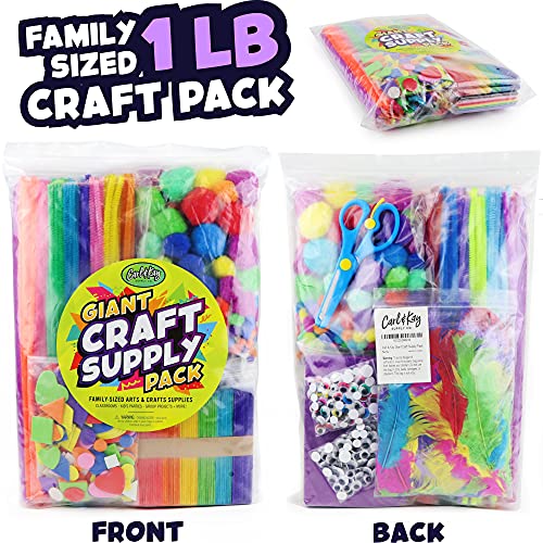 Arts and Crafts Supplies Kit for Kids - Boys and Girls Age 4 5 6 7 8 Years  Old - Toddler Art Set Activity Materials - Great for Preschool and  Kindergarten Crafting Project - Carl & Kay