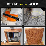 JOREST Christmas Gifts Unique for Father Dad Husband Carpenter, Connectable Contour Gauge, Stocking Stuffers Ideas for Adults Men, Super Profile Jorest