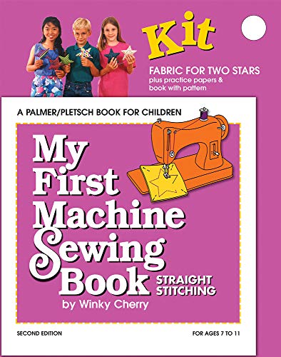 My First Machine Sewing Book KIT: Straight Stitching (My First Sewing Book Kit series) - WoodArtSupply