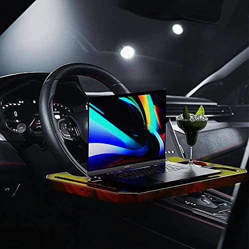 JEYUQAXY Steering Wheel Tray Resin Molds, DIY Resin Epoxy Casting Craft Car Table Mount Steering Wheel Tray Desk for Laptop & Food JEYUQAXY