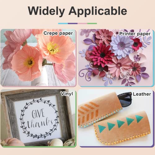 HTVRONT Cutting Mat for Cricut, 5 Pack Cutting Mat 12x12 for Cricut Maker/Maker 3/Explore 3/Air/Air 2/One(StandardGrip, LightGrip, StrongGrip, HTVRONT