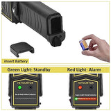 Metal Detector Wand - Handheld Security Wand,Metal Detector,High-Sensitivity Accuracy Safety Bars for Lumber Woodworking (with Light) HEYOURTOR