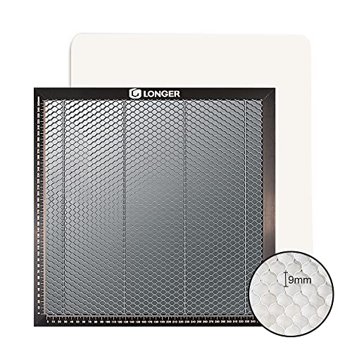 Longer Honeycomb Working Table, Soulmate for Engraver, Honeycomb Working Panel Set for RAY5, Fast Heat Dissipation and Desktop-Protecting, Compatible Longer