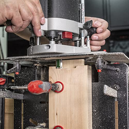 Trend Mortise and Tenon Jig for Perfect-Fitting Joints, Ideal for Furniture Construction, Fully Adjustable for Compound Angle Joints, MT/JIG TREND