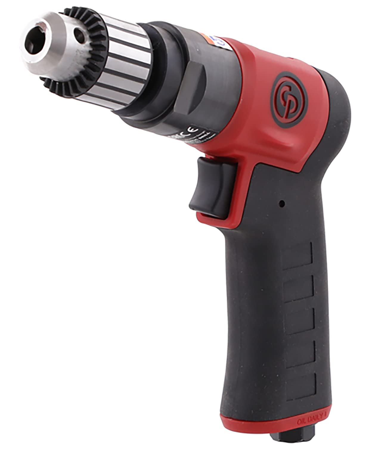 Chicago Pneumatic CP9285C - Air Power Drill, Hand Drill, Power Tools & Home Improvement, 3/8 Inch (10 mm), Keyed Chuck, Pistol Handle, 0.62 HP / 460 - WoodArtSupply