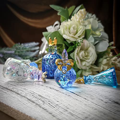 Small Bottle Container and Stopper UV Resin Epoxy Silicone Mold Jewelry Casting 6 Trays Set with Manual FUNSHOWCASE