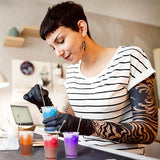 Csdtylh 15Pcs Metal Stir Sticks, Stainless Coffee Stirrers Reusable, Swizzle Sticks for Cocktails, Multifunctional Stir Sticks for Epoxy, Resin, Csdtylh